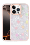 Apple iPhone 15 Pro Lumi Desenli Kapak - Pembe