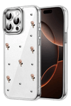 Apple iPhone 15 Pro Max Fiyonk Desenli Kapak - Desen 6