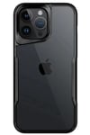 Apple iPhone 15 Pro Max Kılıf Boyi Silikon Kapak - Siyah