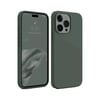 Apple iPhone 15 Pro Max Kılıf First Silikon - Koyu Yeşil