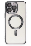 Apple iPhone 15 Pro Max Kılıf Kross Magneticsafe Kapak - Titan Gri