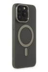 Apple iPhone 15 Pro Max Kılıf Lodos Magneticsafe Mat Kapak - Titan Gri