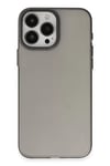 Apple iPhone 15 Pro Max Kılıf Modos Metal Kapak - Siyah