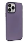 Apple iPhone 15 Pro Max Kılıf Modos Metal Kapak - Derin Mor
