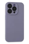 Apple iPhone 15 Pro Max Kılıf Nano içi Kadife Silikon - Lila