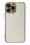 Apple iPhone 15 Pro Max Kılıf Volet Silikon - Beyaz