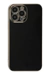 Apple iPhone 15 Pro Max Kılıf Volet Silikon - Siyah