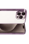 Apple iPhone 15 Pro Max Lensli Silikon - Mor