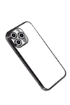 Apple iPhone 15 Pro Max Lensli Silikon - Siyah