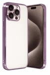 Apple iPhone 15 Pro Max Lensli Silikon - Mor