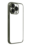 Apple iPhone 15 Pro Max Lensli Silikon - Yeşil