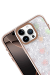 Apple iPhone 15 Pro Max Lumi Desenli Kapak - Çöl Titanyum