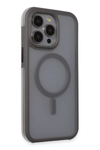 Apple iPhone 15 Pro Max Toras Airbag Magsafe Kapak - Titan Gri
