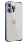 Apple iPhone 15 Pro Metal Bumper Mat Kapak - Lacivert