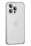 Apple iPhone 15 Pro Metal Bumper Mat Kapak - Gri