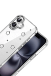 Apple iPhone 16 Fiyonk Desenli Kapak - Desen 2
