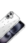 Apple iPhone 16 Fiyonk Desenli Kapak - Desen 4