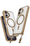 Apple iPhone 16 Kılıf Enka Magsafe Silikon Kılıf - Desert