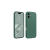 Apple iPhone 16 Kılıf First Silikon - Koyu Yeşil