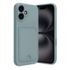 Apple iPhone 16 Kılıf Kelvin Kartvizitli Silikon - Açık Yeşil