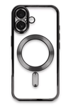 Apple iPhone 16 Kılıf Kross Magneticsafe Kapak - Siyah