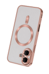 Apple iPhone 16 Kılıf Kross Magneticsafe Kapak - Rose