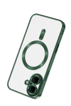 Apple iPhone 16 Kılıf Kross Magneticsafe Kapak - Koyu Yeşil