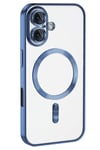 Apple iPhone 16 Kılıf Kross Magneticsafe Kapak - Mavi