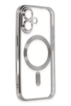 Apple iPhone 16 Kılıf Kross Magneticsafe Kapak - Titan Gri