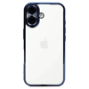 Apple iPhone 16 Kılıf Lensli Silikon - Açık Mavi