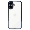 Apple iPhone 16 Kılıf Lensli Silikon - Açık Mavi