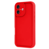 Apple iPhone 16 Kılıf Viera Silikon - Kırmızı