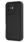 Apple iPhone 16 Kılıf Viera Silikon - Siyah