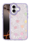 Apple iPhone 16 Lumi Desenli Kapak - Mor