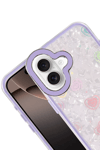 Apple iPhone 16 Lumi Desenli Kapak - Mor