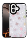 Apple iPhone 16 Lumi Desenli Kapak - Siyah