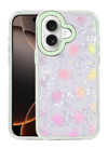 Apple iPhone 16 Lumi Desenli Kapak - Yeşil