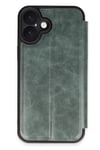 Apple iPhone 16 Plus Kılıf Flip Cover - Koyu Yeşil