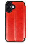 Apple iPhone 16 Plus Kılıf Flip Cover - Kırmızı