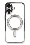 Apple iPhone 16 Plus Kılıf Kross Magneticsafe Kapak - Gümüş