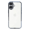 Apple iPhone 16 Plus Kılıf Lensli Silikon - Açık Mavi