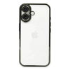 Apple iPhone 16 Plus Kılıf Lensli Silikon - Yeşil
