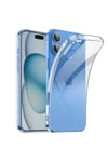 Apple iPhone 16 Plus Kılıf Lüx Şeffaf Silikon