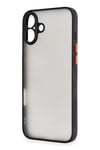 Apple iPhone 16 Plus Kılıf Montreal Silikon Kapak - Siyah