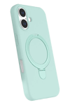 Apple iPhone 16 Plus Regal Magsafe Standlı Kapak - Su Yeşili