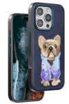 Apple iPhone 16 Pro Cute Desenli Kapak - Lacivert