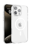 Apple iPhone 16 Pro Gleam PC Sert Magsafe Kılıf - Şeffaf