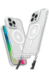 Apple iPhone 16 Pro Kılıf Enka Magsafe Silikon Kılıf - Şeffaf