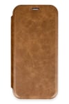 Apple iPhone 16 Pro Kılıf Flip Cover - Taba