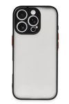 Apple iPhone 16 Pro Kılıf Montreal Silikon Kapak - Siyah